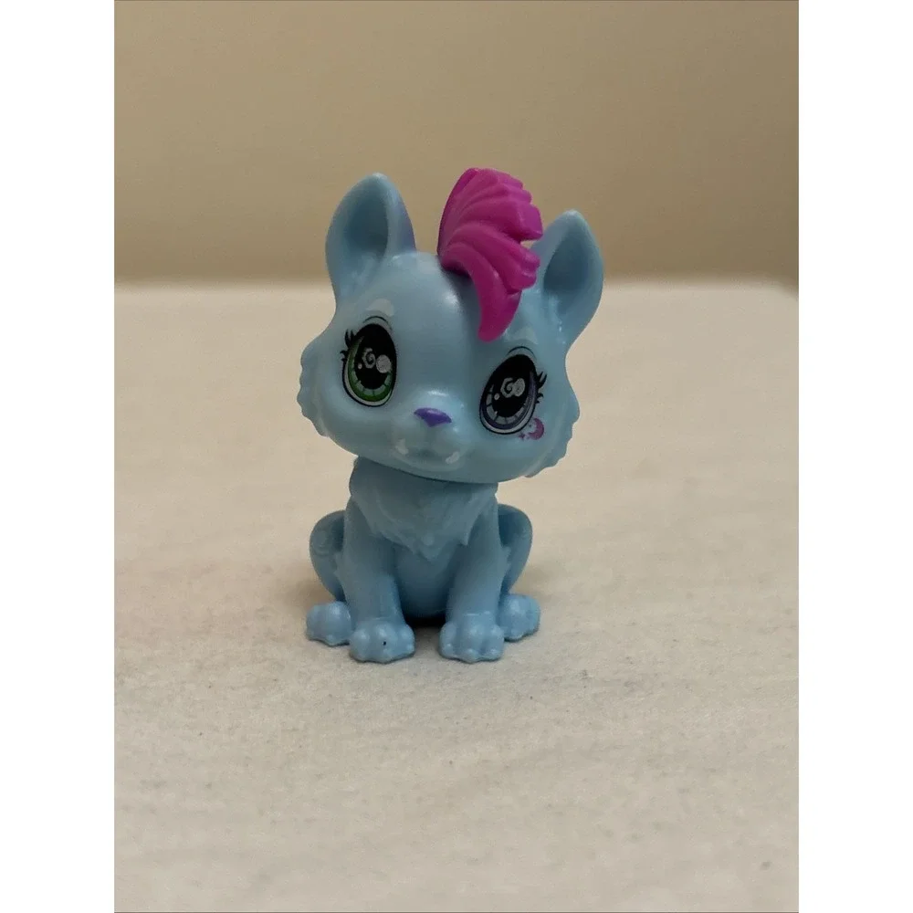 Mattel Cave Club Pets Lot of 3 Pink Dinosaur Blue Wolf Purple Kitten Figures